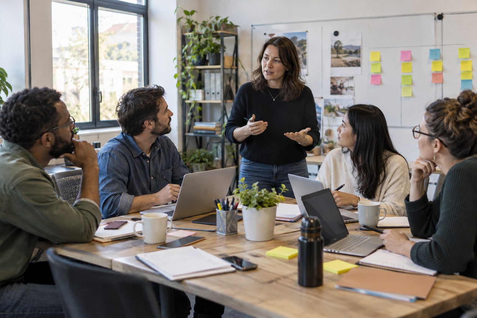 Échange de travail autour d’une délégation